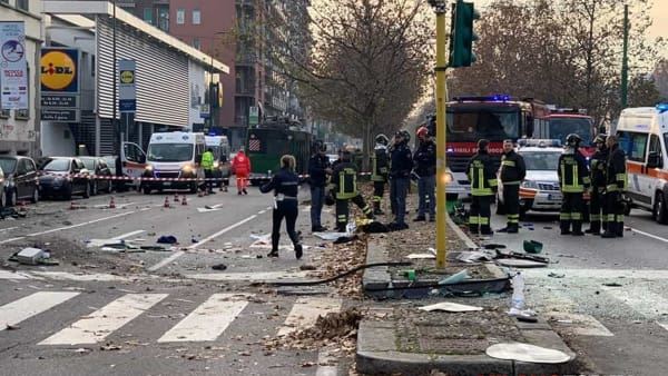 Incidente in Viale Bezzi a Milano